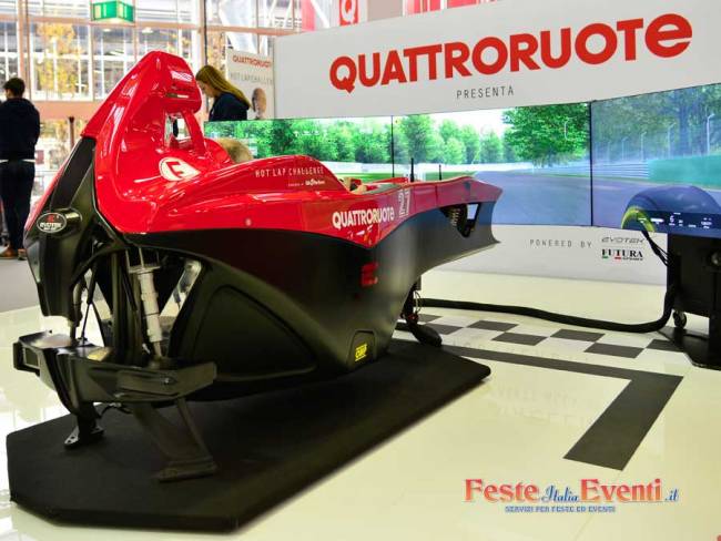 noleggio simulatore guida F1 professionale in Piemonte Torino Milano